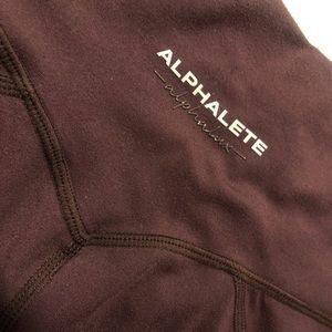 Alphalete Alphalux Pocket Legging, S, Purple